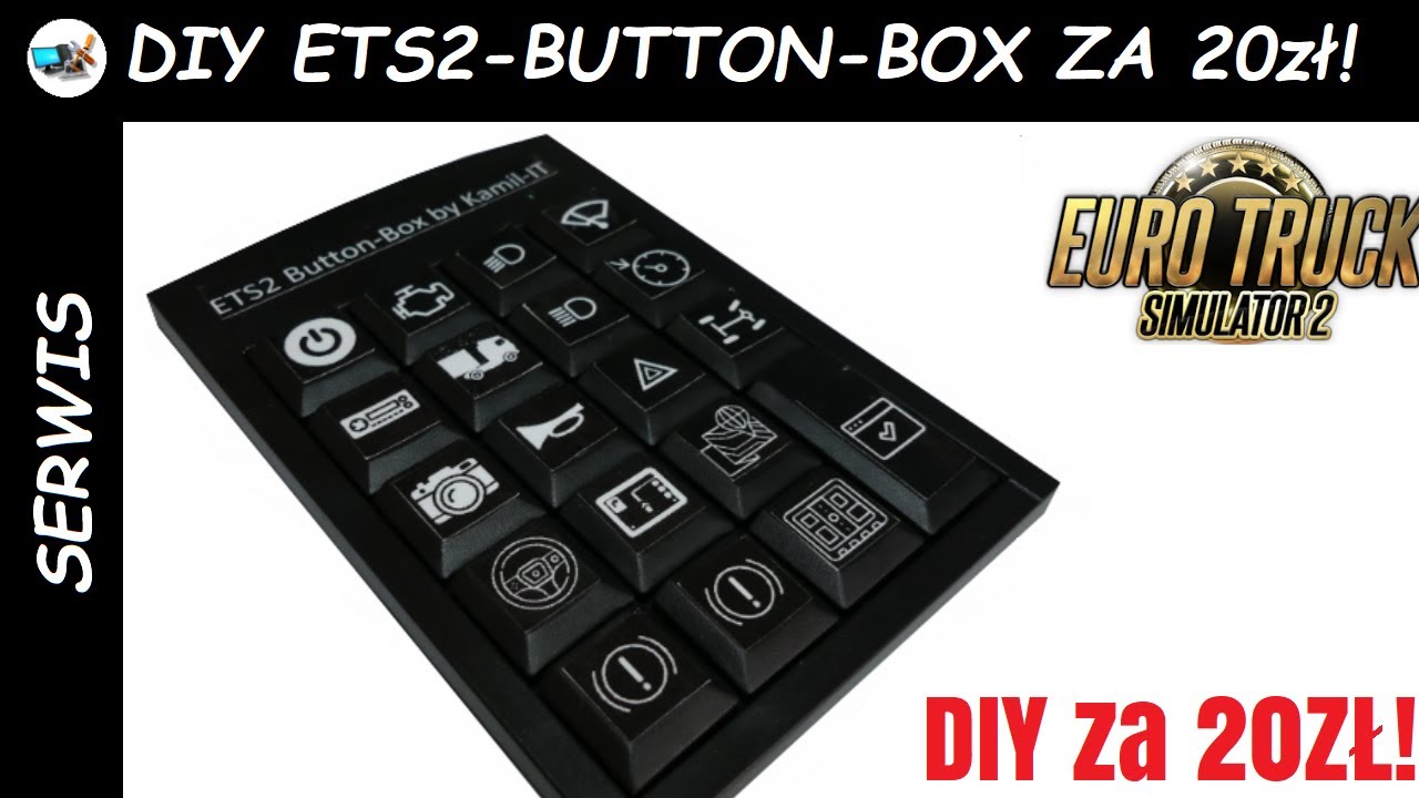 Buttonbox za 20zł - Zrób to sam! Do ETS, ATS