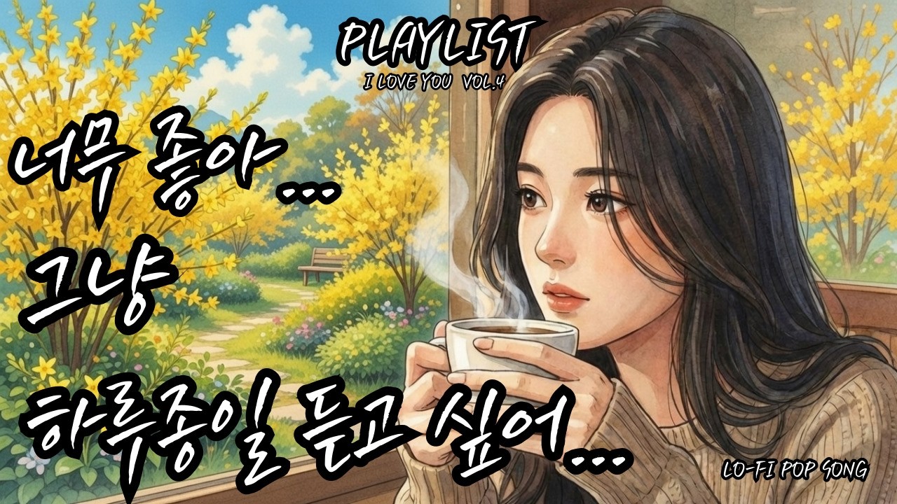 [PLAYLIST]  I LOVE YOU  VOL. 4 너무 좋아...그냥 하루종일 듣고싶어...