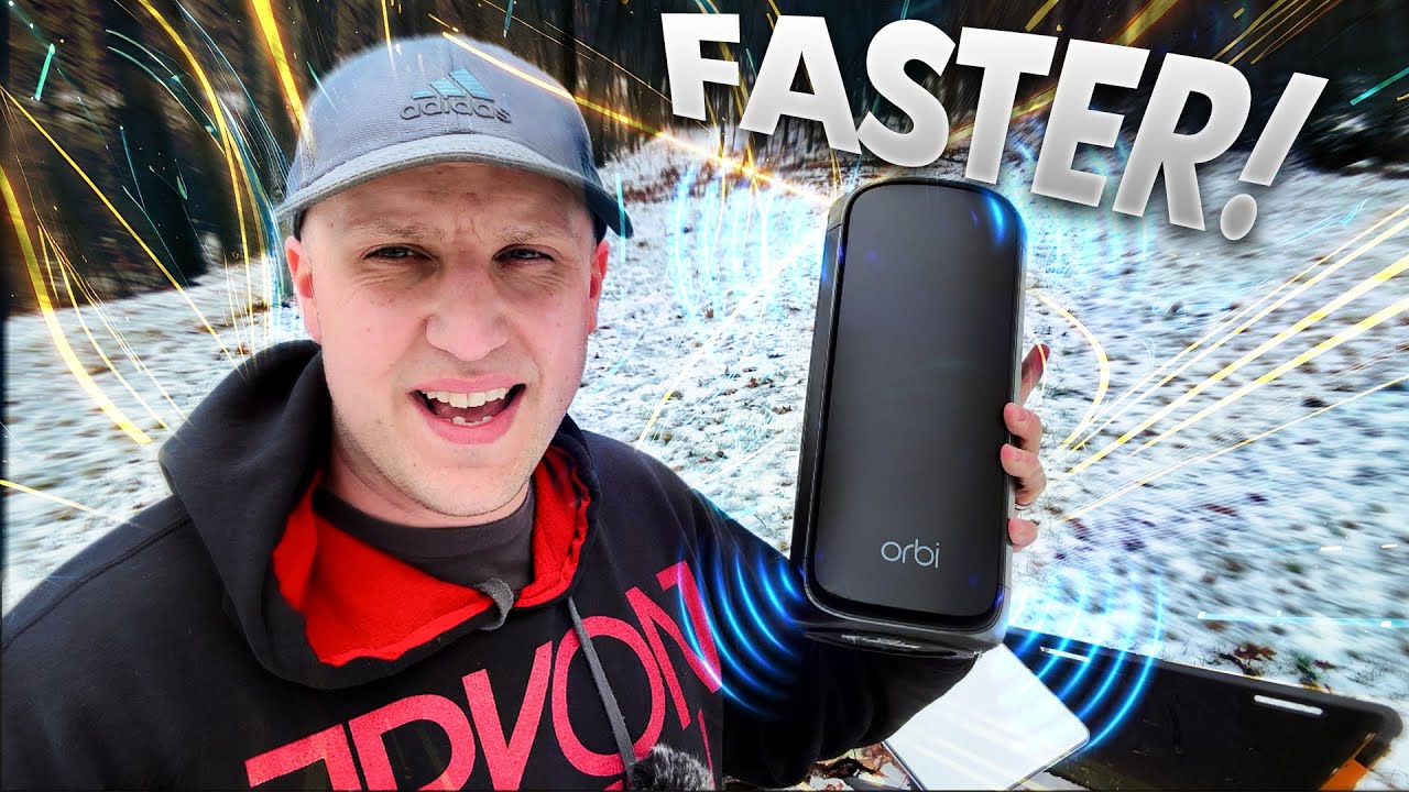 Improving Starlink With The Orbi 970 Series WiFi 7 Mesh System! - iPhone 16 Compatible