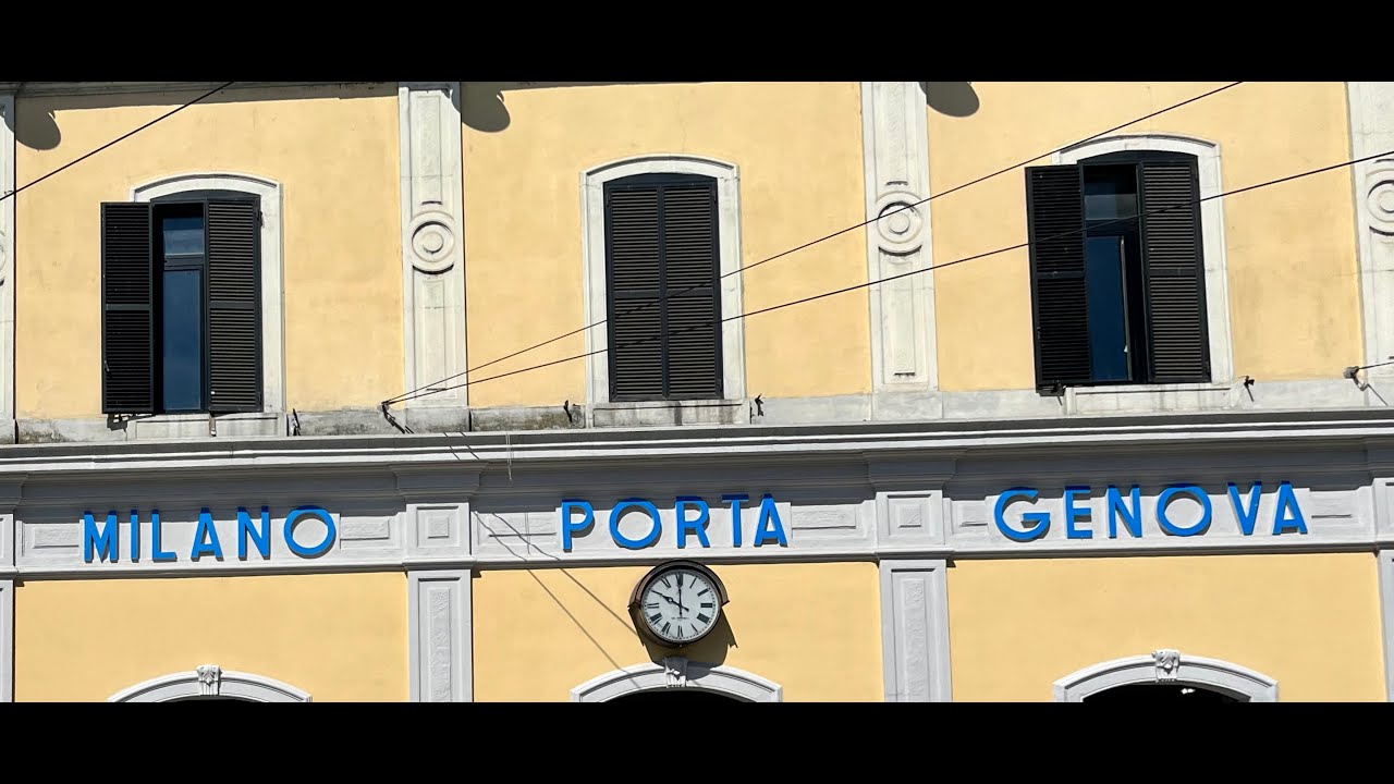 Stazione Milano Porta Genova, aprile 2023