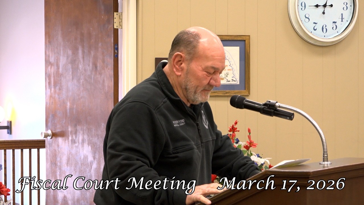 Marshall County KY Fiscal Court 03 17 26