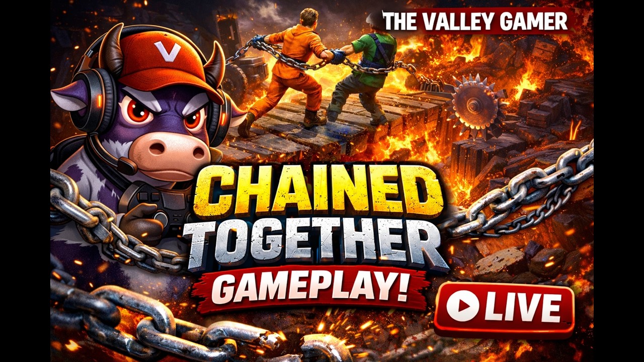 🚨 LIVE NOW –  Playing Chained Together With My Friend in Kashmiri.