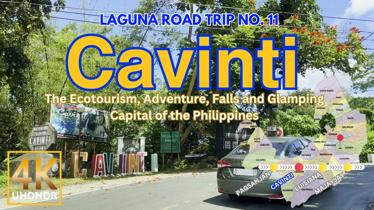 Laguna Road Trip No. 11 CAVINTI | The Ecotourism and Adventure Capital of the Philippines | 4K