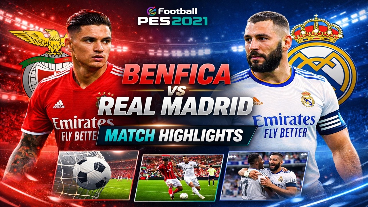 Benfica vs Real Madrid – Match Highlights