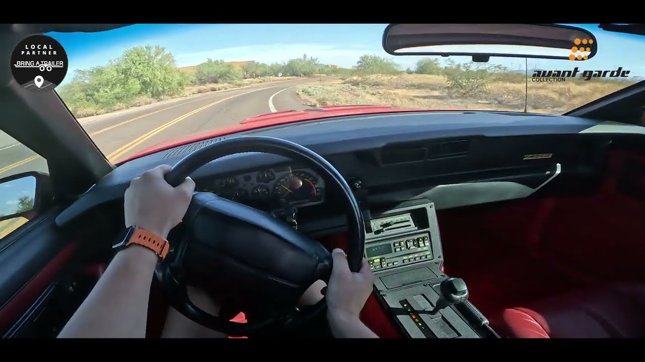 1992 Chevrolet Camaro Z28 Convertible POV Test Drive
