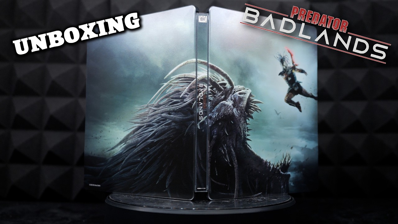 Predator Badlands 4K Steelbook Unboxing | First Look