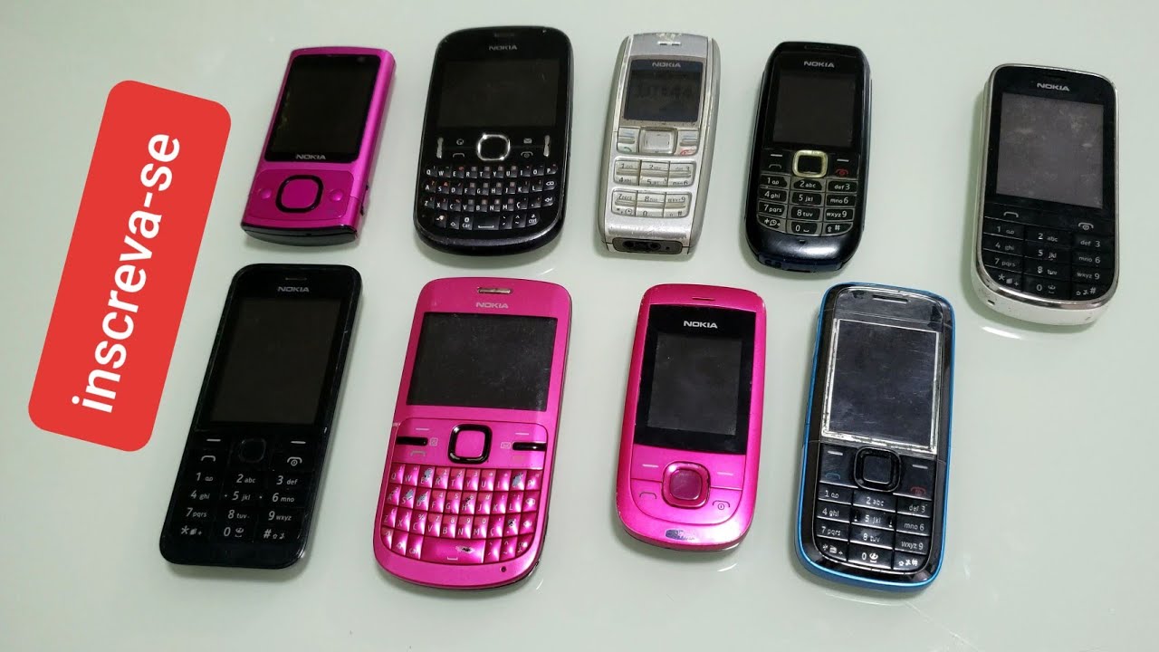 Celulares antigos Nokia