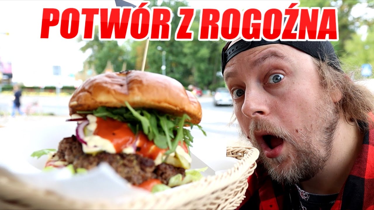 NAJLEPSZY BURGER W WIELKOPOLSCE ?! - ROGOŹNO GANG BURGER