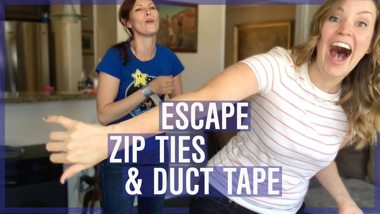 Can We Escape Zip Ties & Duct Tape???