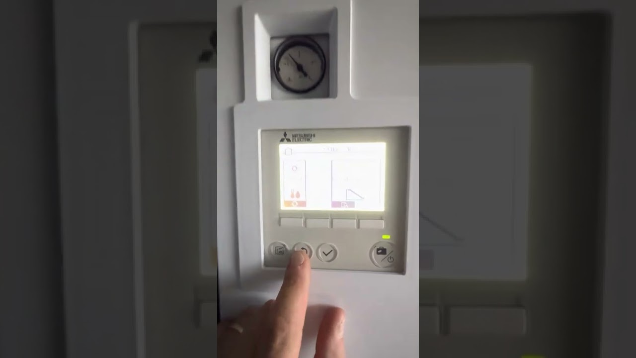 Réglage fonctionnement télécommande ecodan Mitsubishi électric