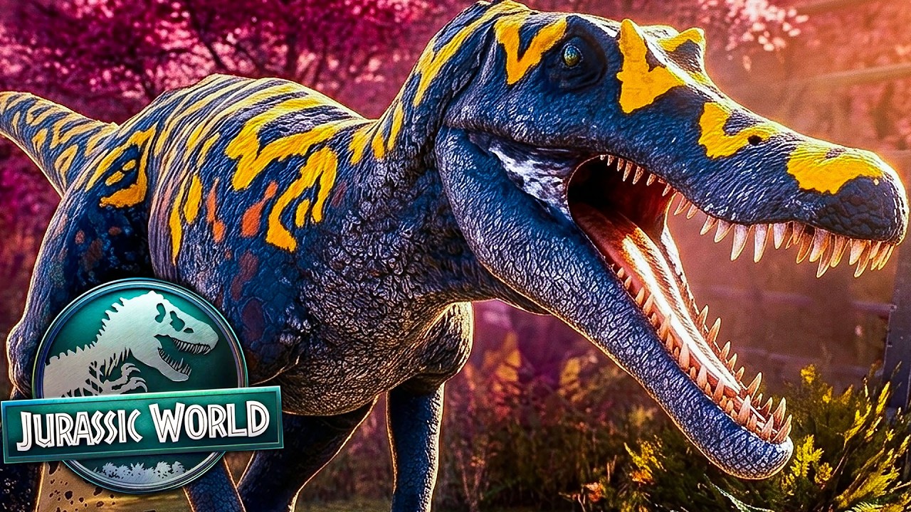 Ten NOWY DINOZAUR ZNISZCZYŁ M&Oacute;J PARK... (prawie) Jurassic World Evolution 3