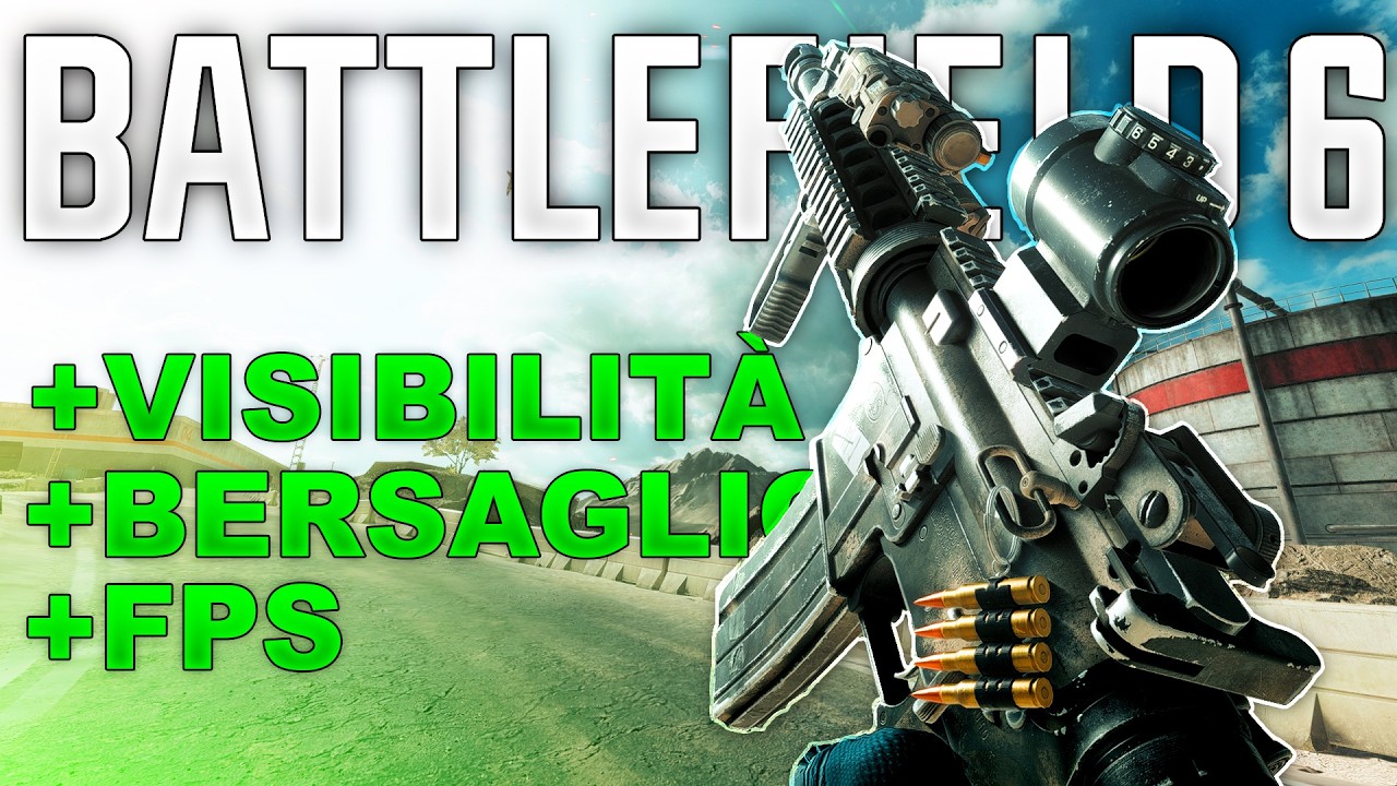 BATTLEFIELD 6 - MIGLIORI IMPOSTAZIONI PER VEDERE I NEMICI E AUMENTARE LA VISIBILIT&Agrave;