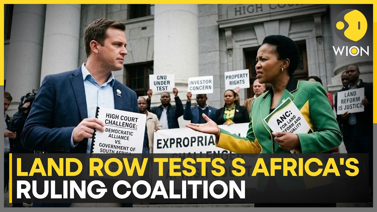 South Africa Coalition Party Challenges Land Seizure Law In Court | WION