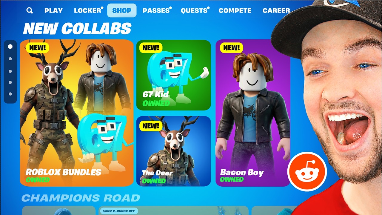 *НОВИНКА* Fortnite x Roblox!