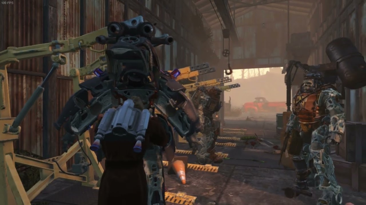 Fallout 4 Children of the Atom Power Armor mod 4K