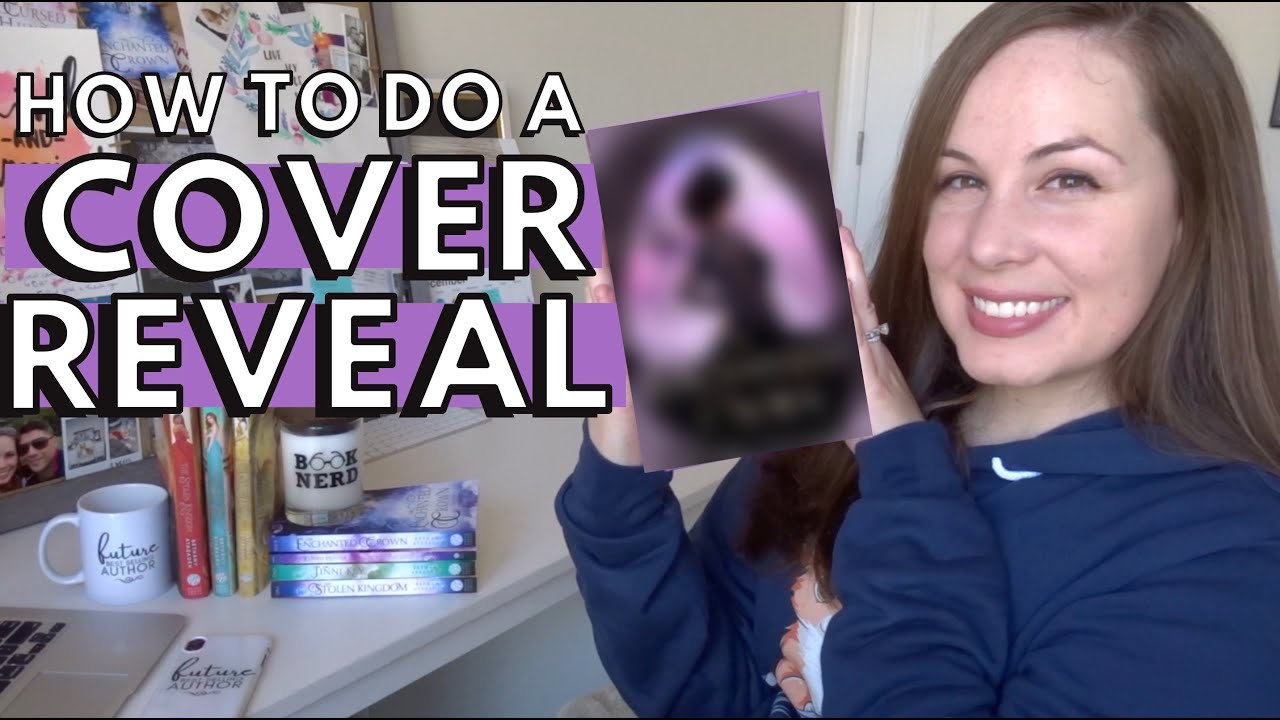 How to do a COVER REVEAL + revealing the hardcover of THE ENCHANTED CROWN!