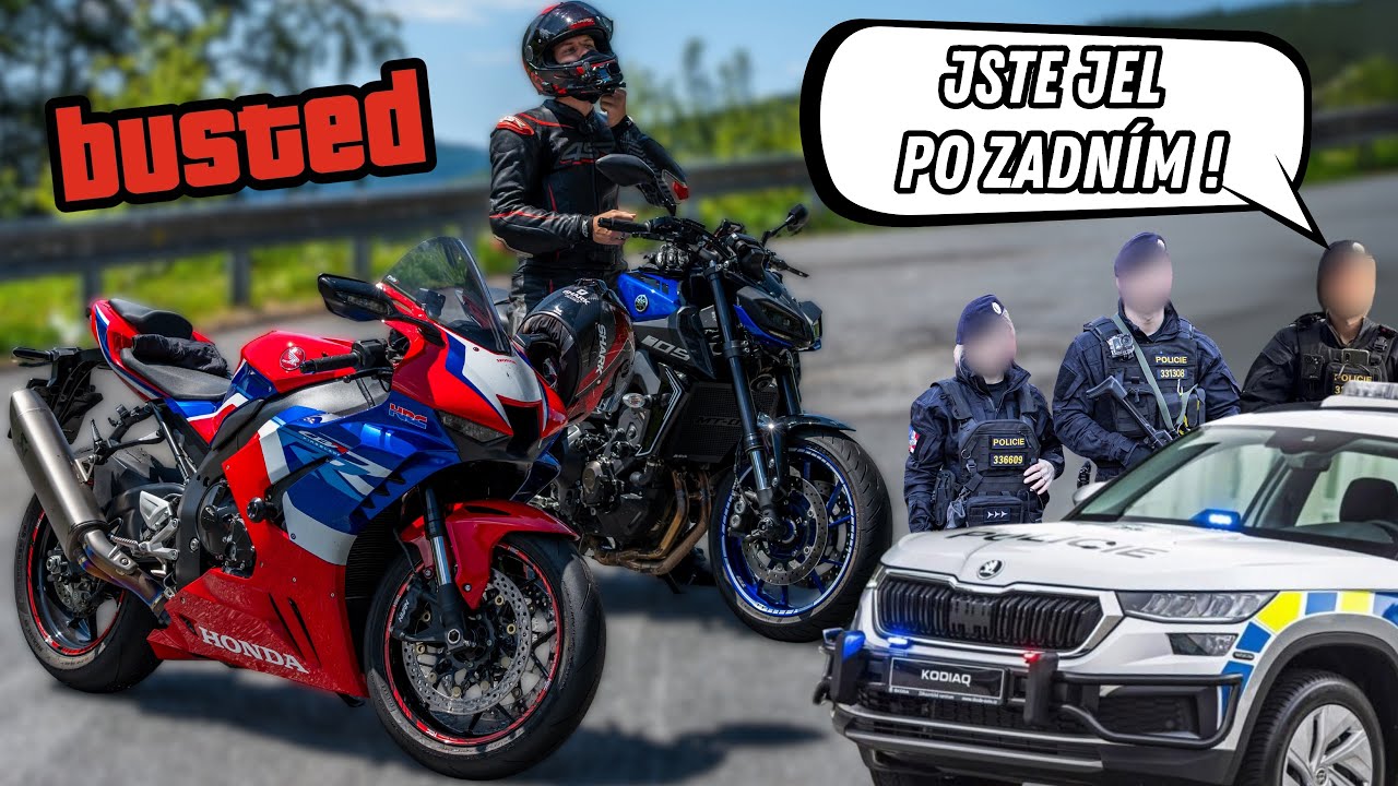 Vyhýbám se policii na Červenohorském sedle | Yamaha MT09 | MOTOVLOG CZ/SK | BASED RIDER