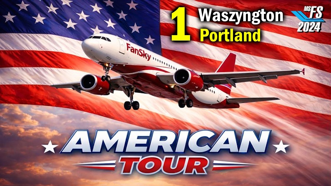 EMBRAER E175 AA❗ AMERICAN TOUR I 1 I w Linii FanSKY