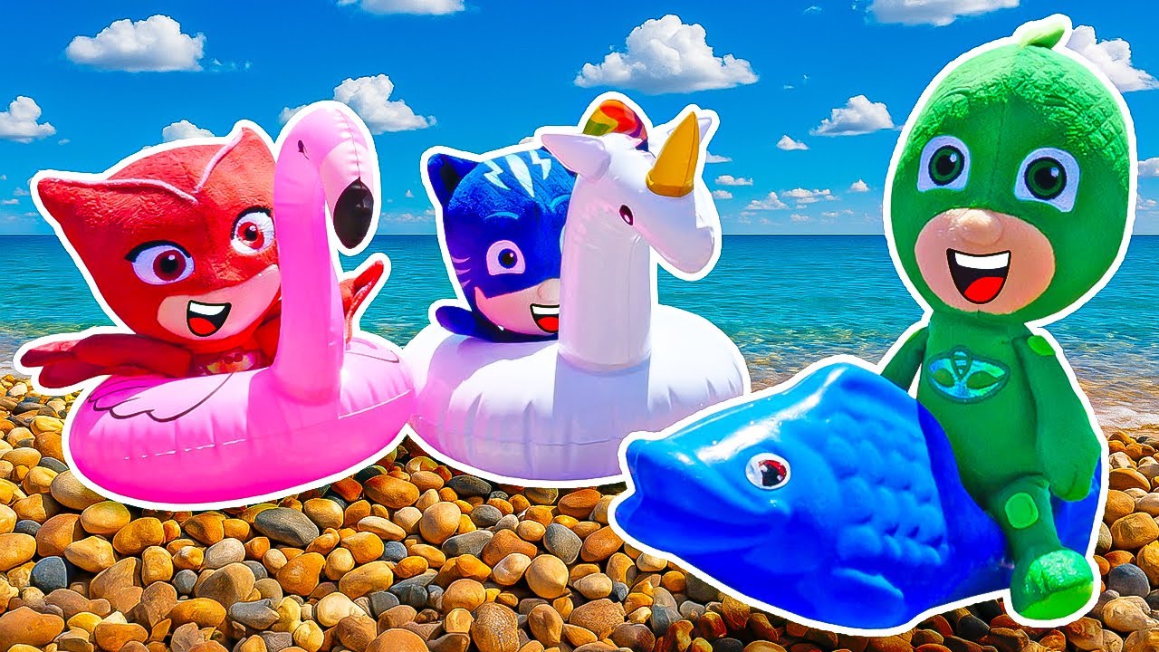 Pijamaskelilerle Köpüklü Banyo, Saklambaç ve Deniz Keyfi! 🛁🏖️🐢