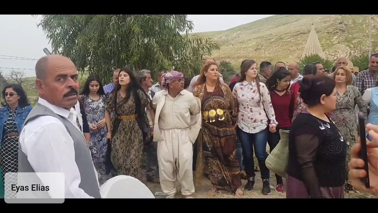 طوافة الشيخ بكر في بحزاني، سنة 2019، مع اجمل دبكة ديلاني على انغام الدهول والزرنا #ج 2