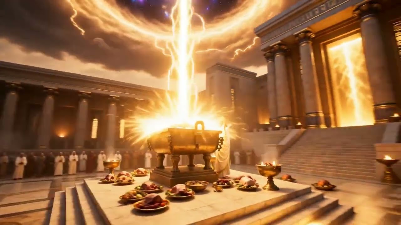 King Solomon's sacrifice: sim with Syntharena AI