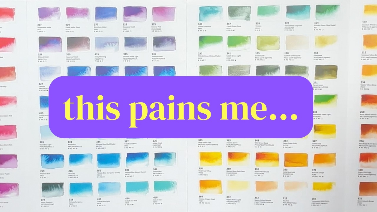 The Best and WORST Roman Szmal Watercolor Paints In My Collection 🌷 My Roses & Thorns