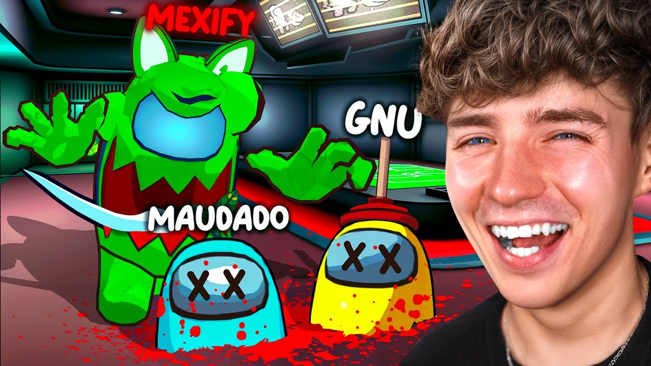 Mexify rächt sich an Gnu und Maudado in Among Us 3D😂😈