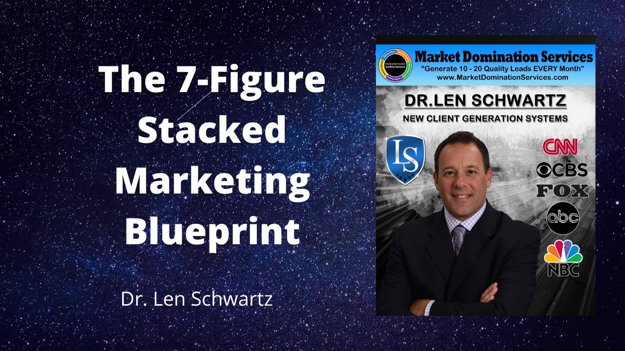 Dr. Len Schwartz- The 7-figure Stacked Marketing Blueprint  Dr Len Schwartz Marketing Video