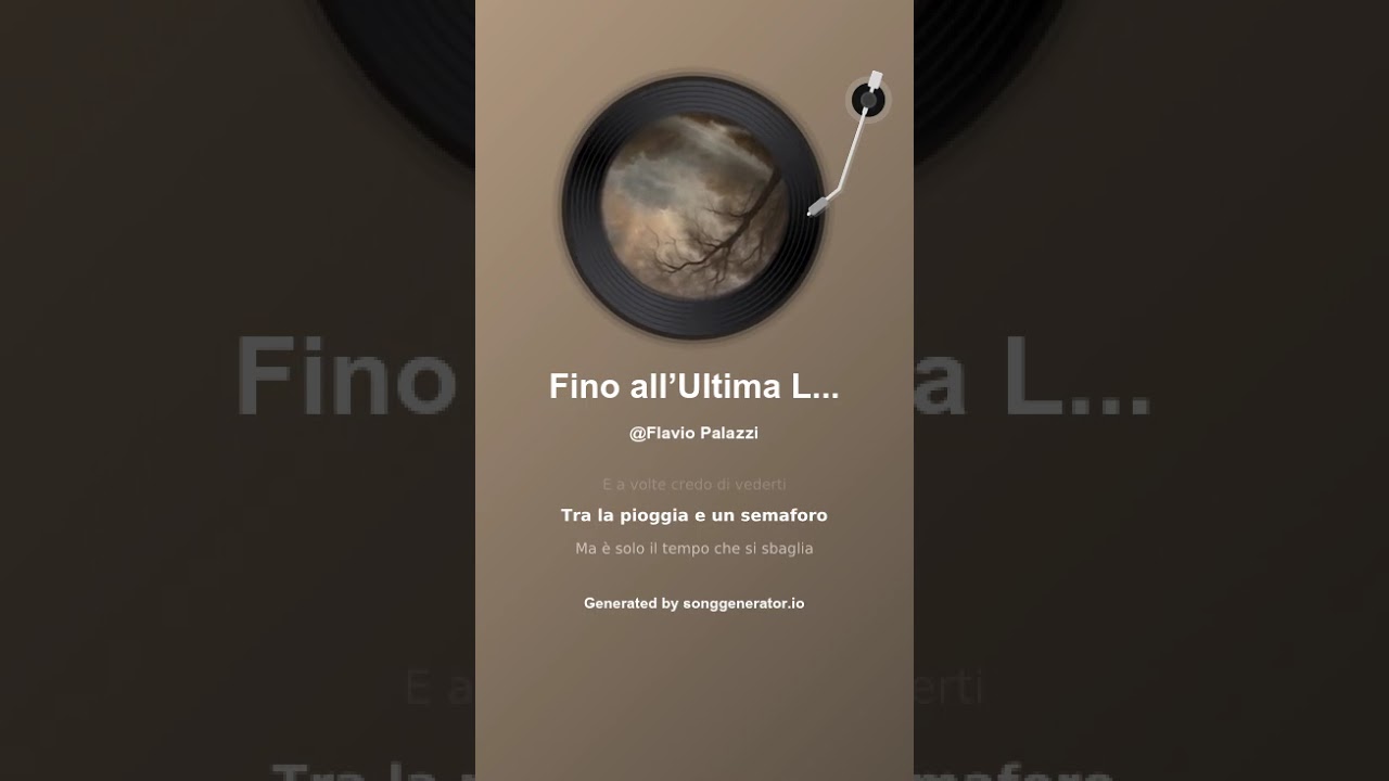Fino all’Ultima Lacrima