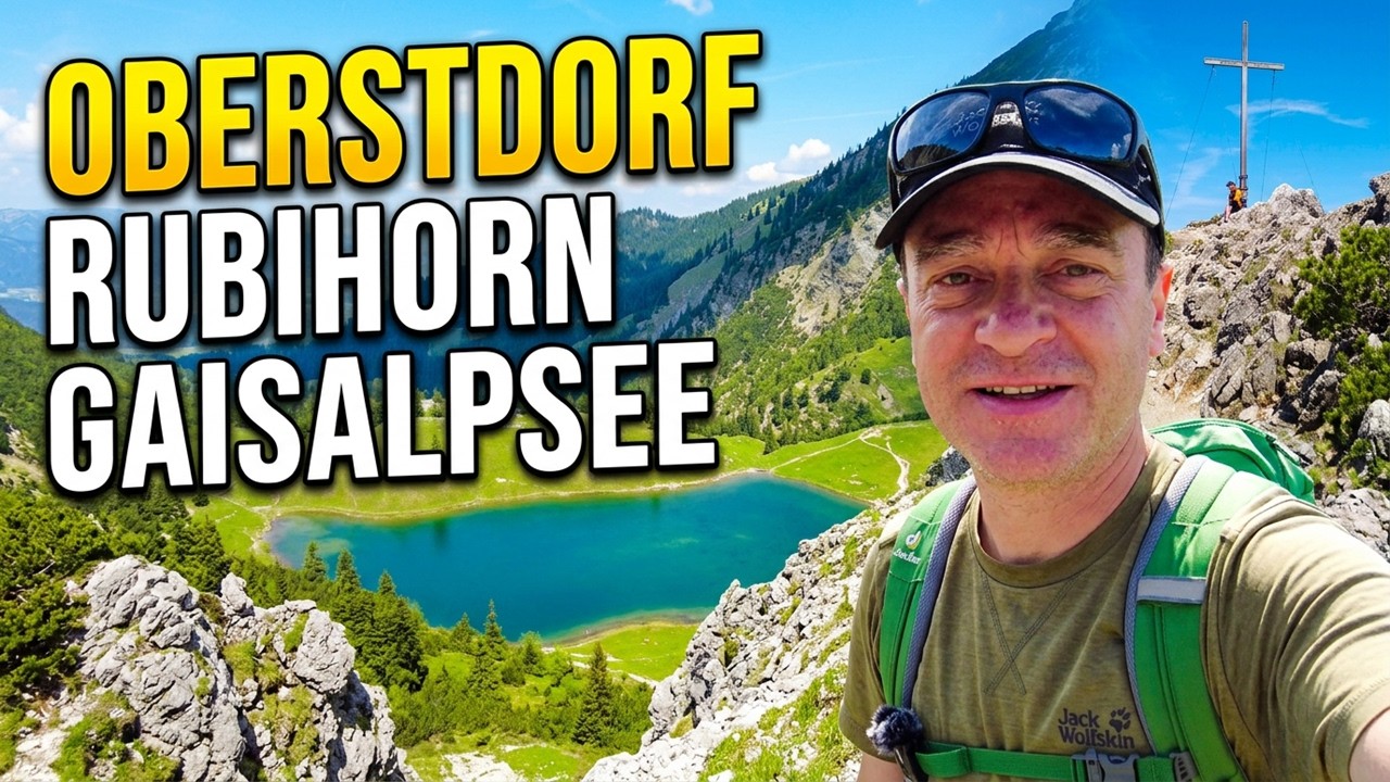 Rubihorn - Spektakulärer Südanstieg und idyllischer Abstieg zum Gaisalpsee