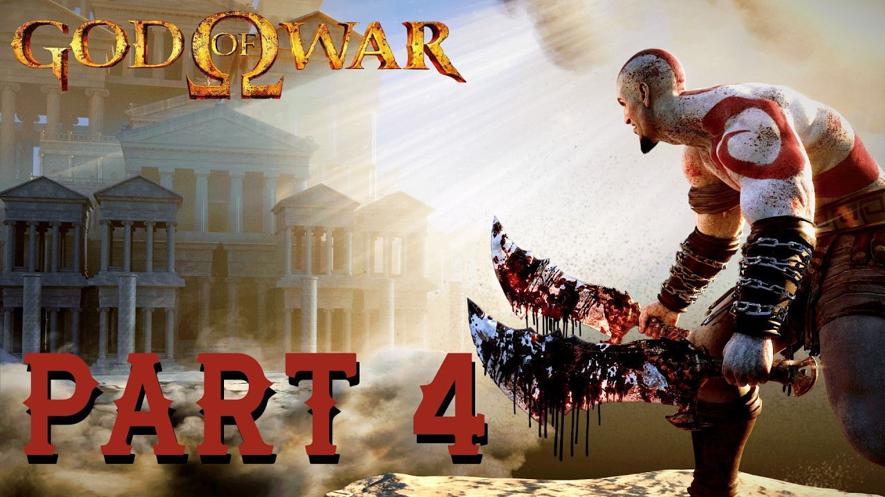 ⁴ᴷ⁶⁰GOD OF WAR 1 - (MAX DIFFICULTY) Gameplay Walkthrough Part 4