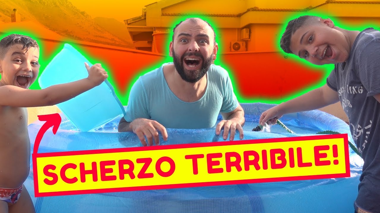 MIO CUGINO MI HA SPINTO IN PISCINA! *mi stava venendo la febbre*