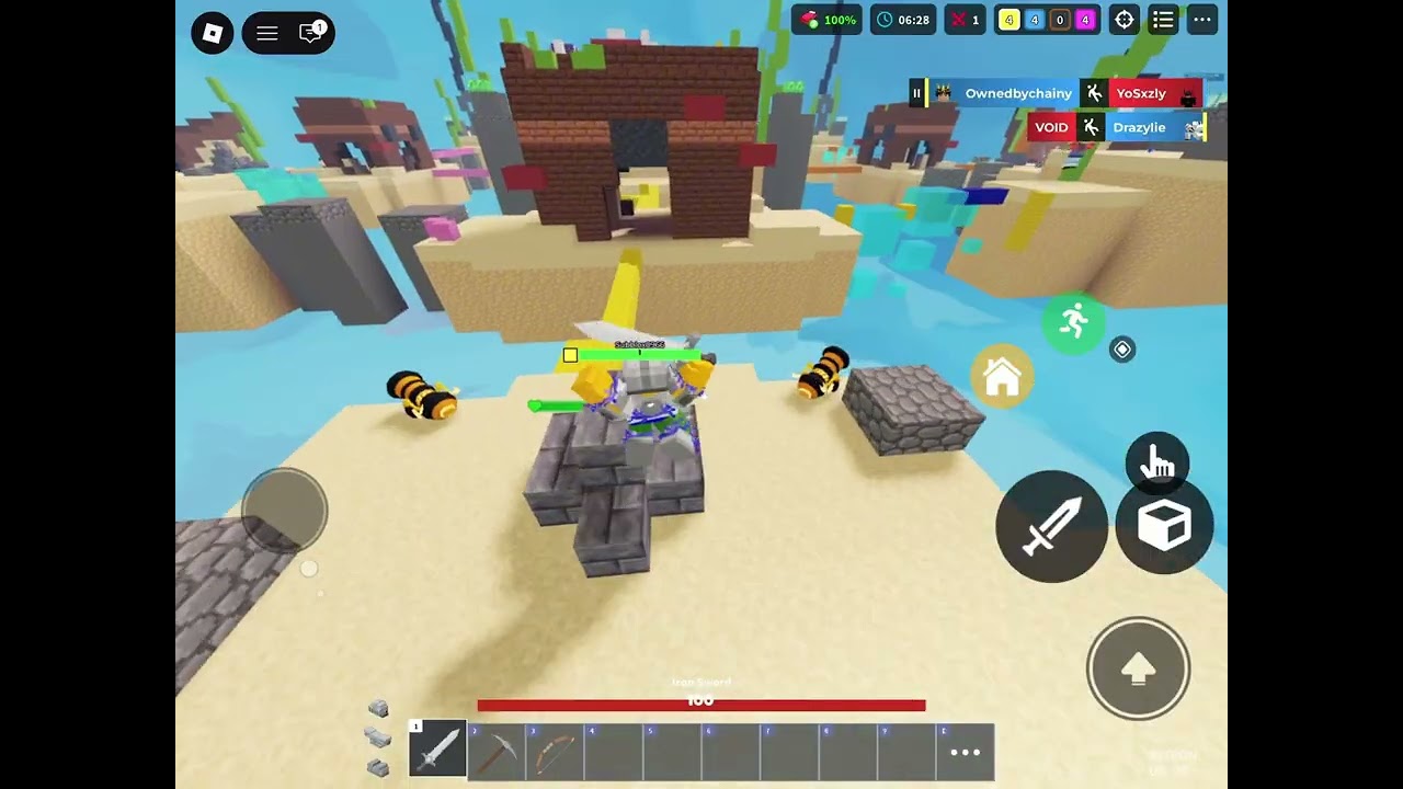 Part 3 of getting to nightmare rank #roblox #robloxbedwars #youtube #subscribe #fyp #viral 