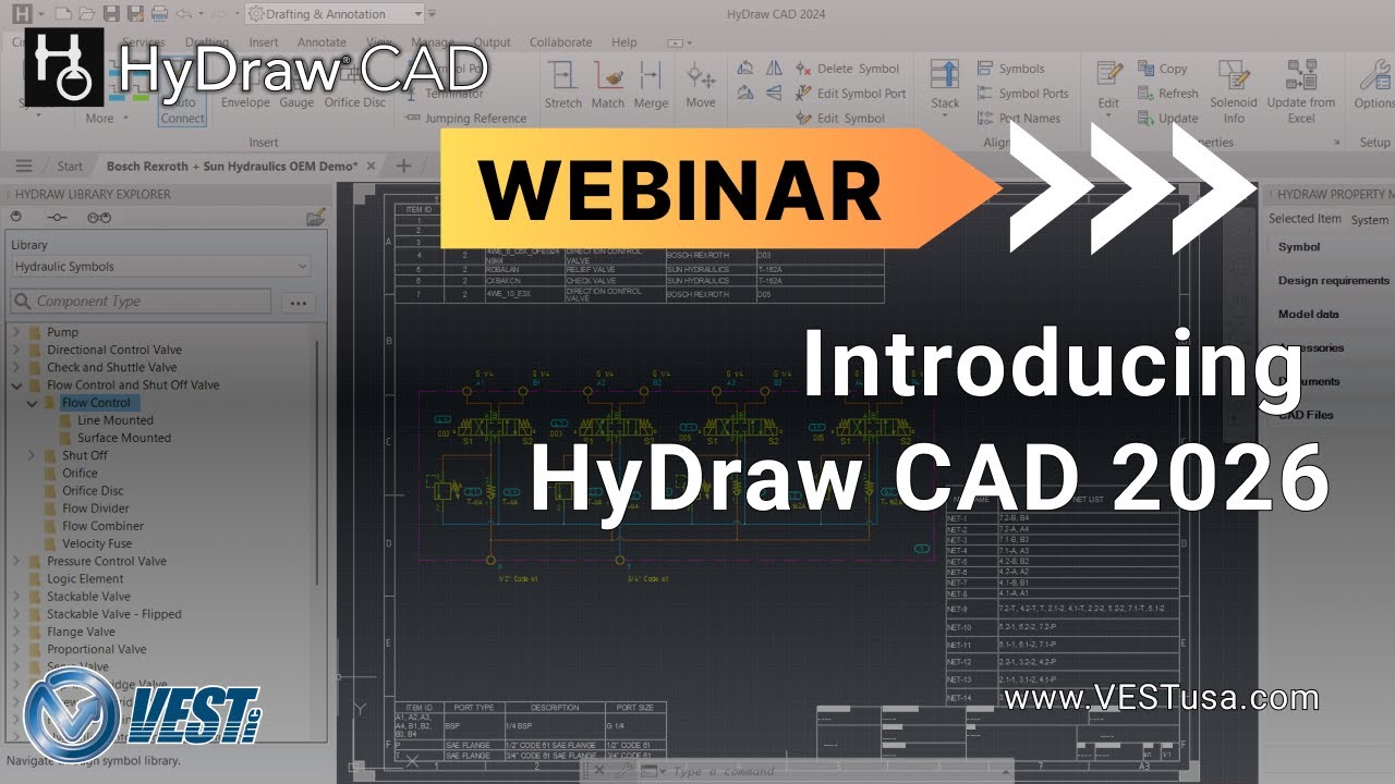 Introducing HyDraw CAD 2026 Live Webinar