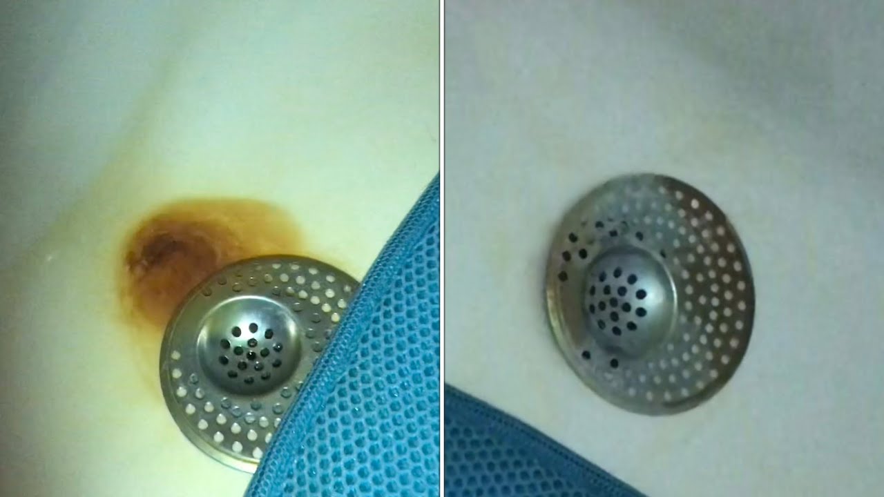 &ldquo;removing&rdquo; RUST STAINS from a bath tub shower
