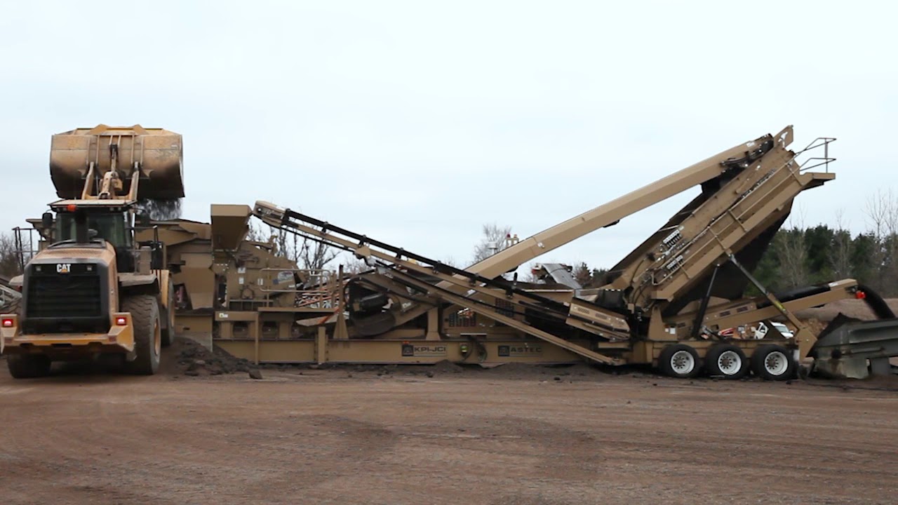 Astec Mobile Screens ProSizer 3600 Single-Load Crushing Plant