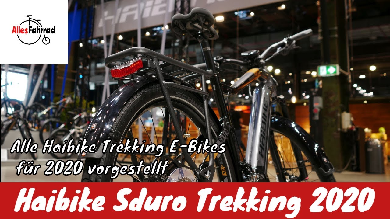 Haibike Neuheiten 2020 - Sduro Trekking 2020 - ALLE E-Bikes vorgestellt | Alles Fahrrad