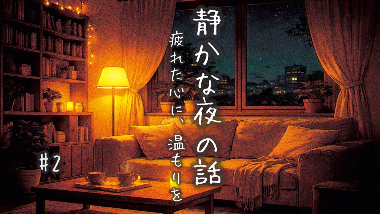 静かな夜に聴きたい、やさしい短編朗読｜雨の日のスニーカー