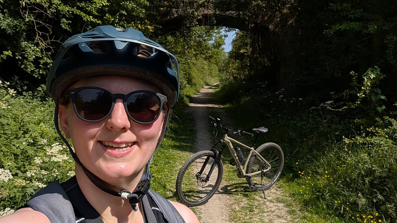 Riding the Hudson Way Rail Trail from Beverley to Market Weighton