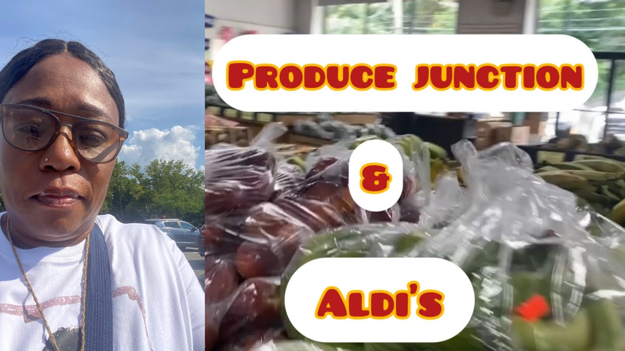 Loving🫶🏽the Fruits🍇🍓& Veggies🥦🥕🥒at The Produce Junction// Aldi‘s 🛒👩🏽‍🦰￼