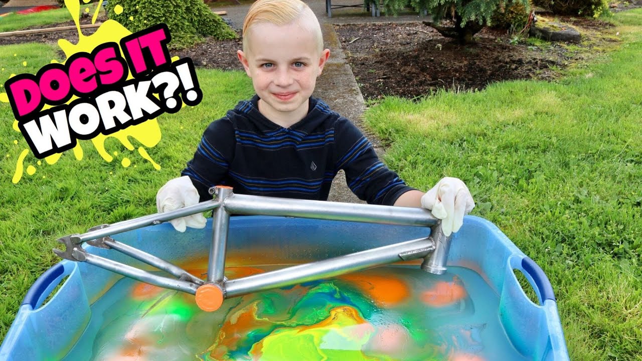 Does It Work?! Hydro Dipping My BIKE!