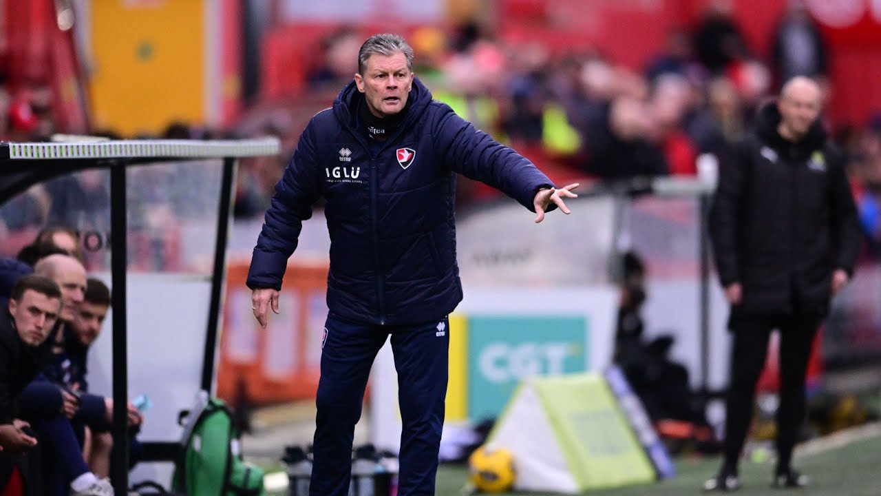 Steve Cotterill post-MK Dons home
