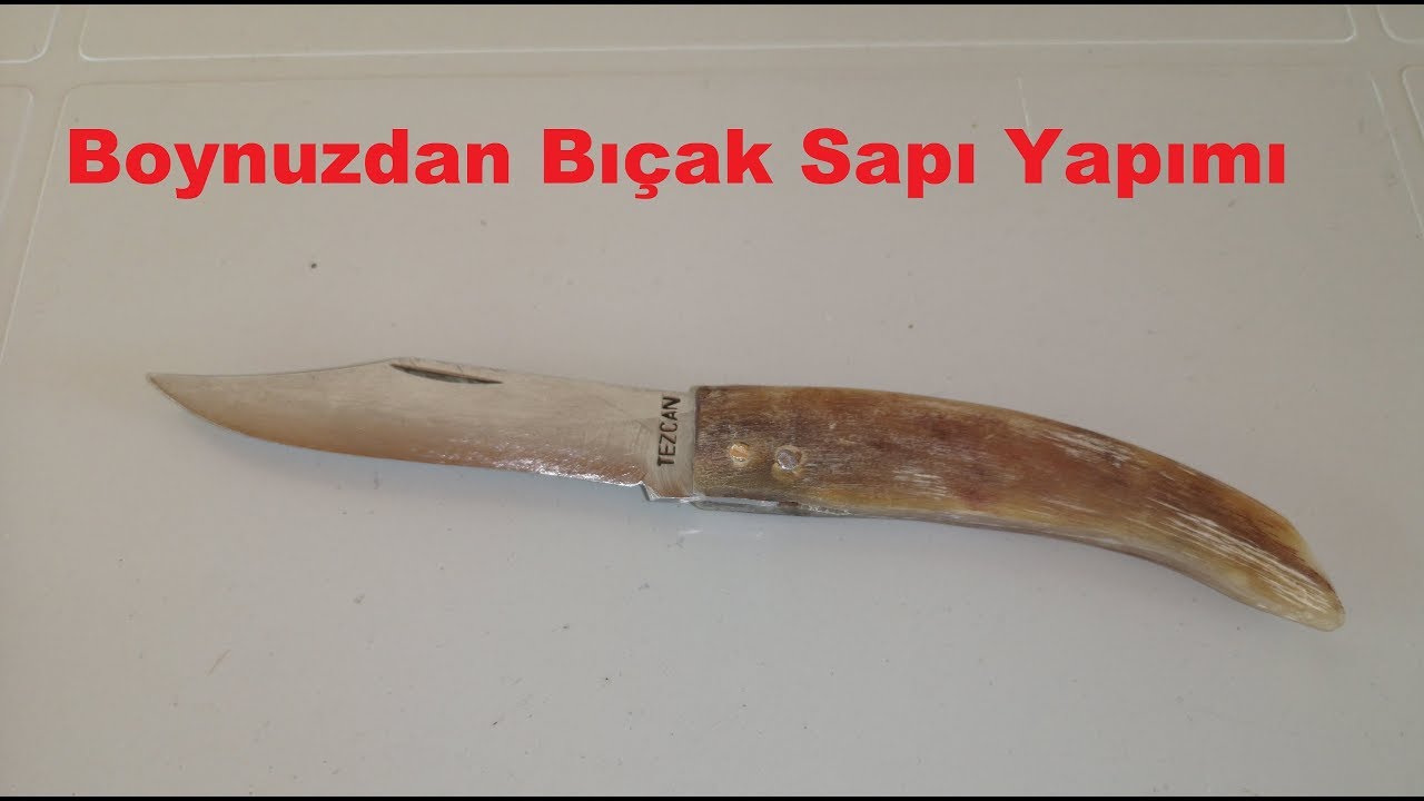 Boynuzdan Bıçak Sapı Nasıl Yapılır?