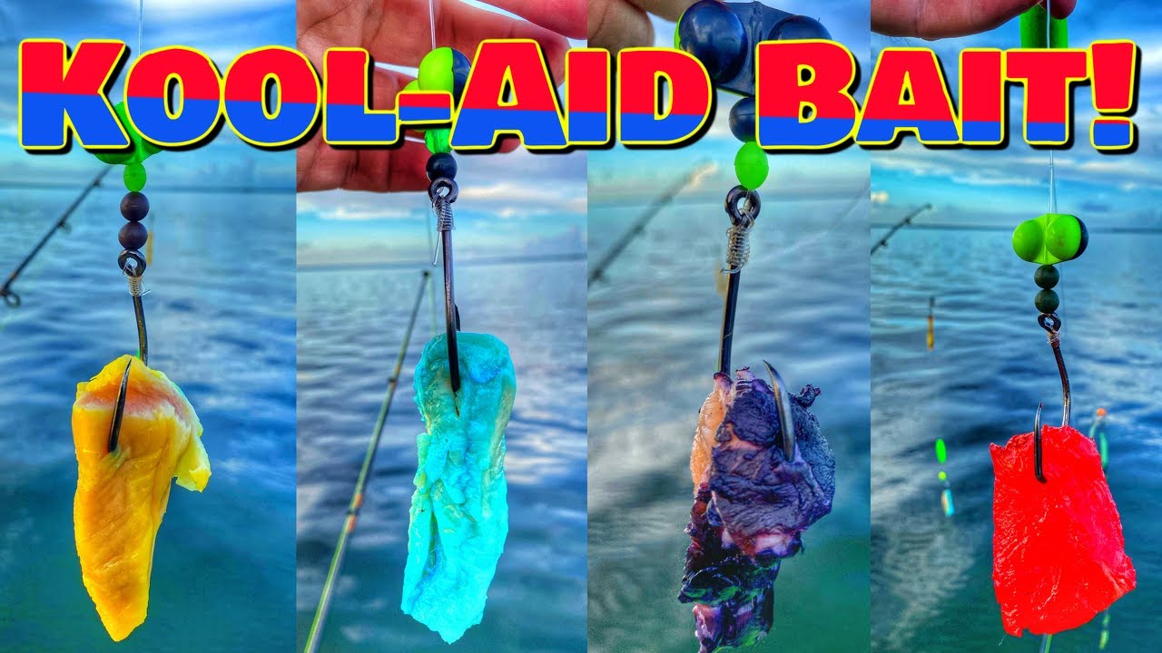 Приманка Kool-Aid CHICKEN привлекает ТОННЫ сома!!!