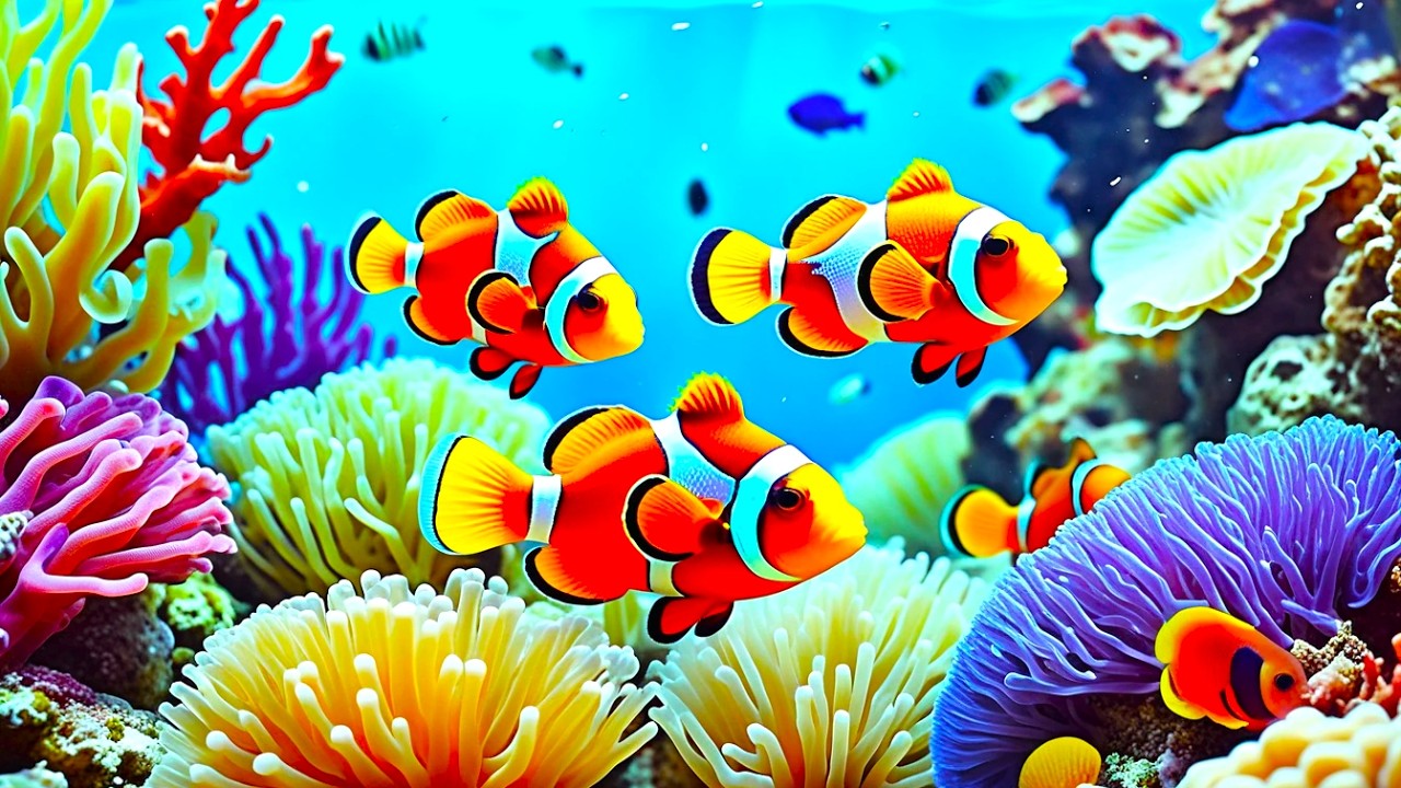 The Best 4K Aquarium - Explore the Stunning World of Sea Jellyfish and Beautiful Coral Reef Fish. #8