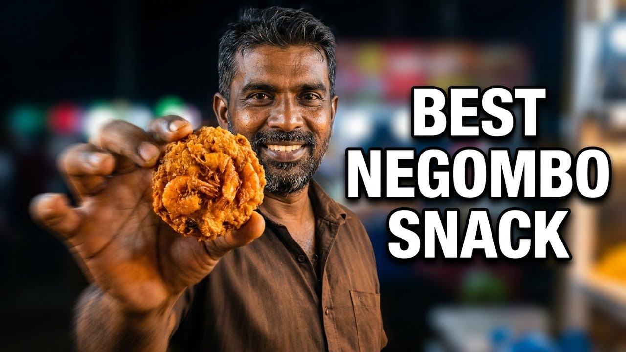 Negombo Beach 🇱🇰 | මීගමුවෙන් ඉස්සෝ වඩේ කමුද? 😋 MUST TRY Street Food!