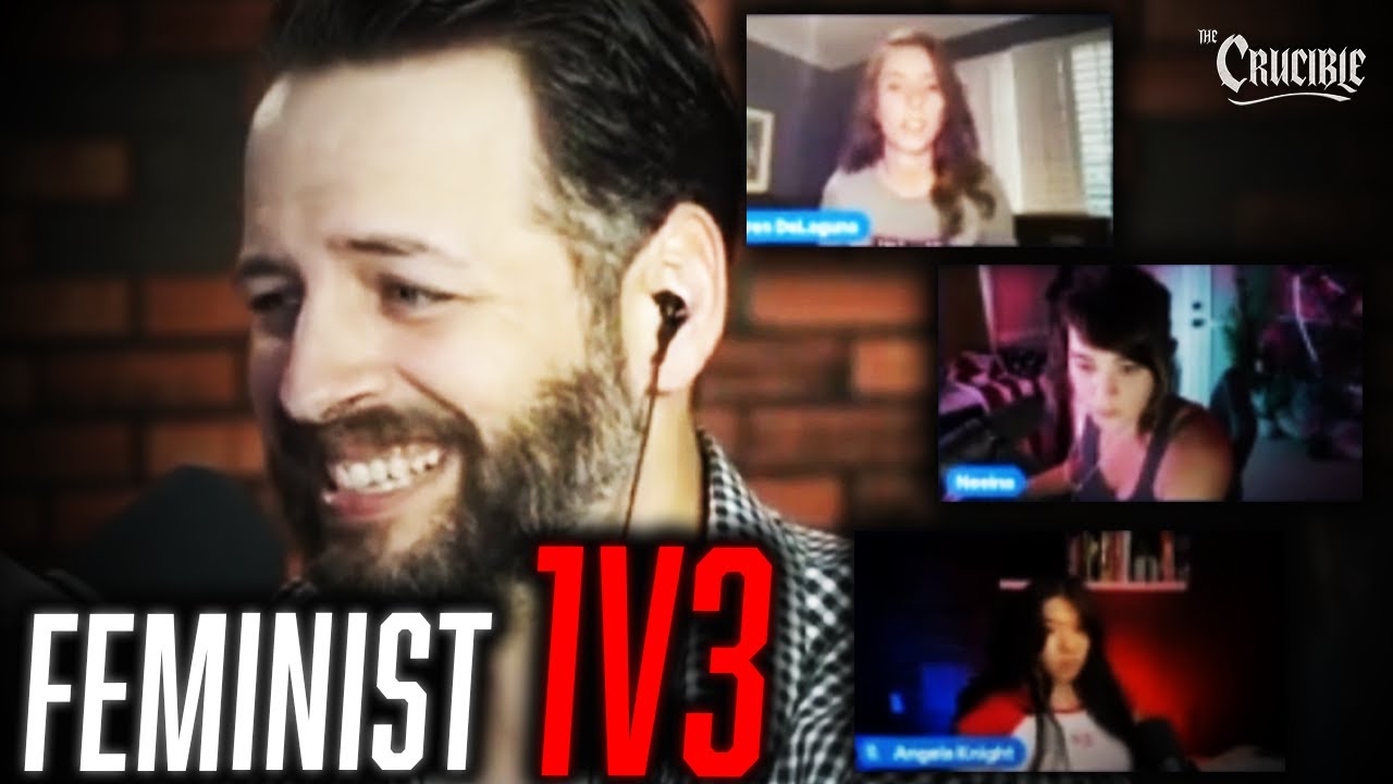 1v3 Feminist Divorce Debate gets HEATED