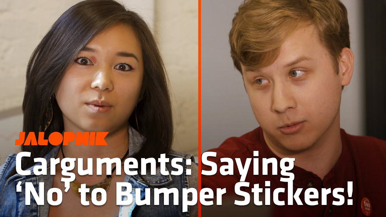 Saying 'No' to Bumper Stickers | Carguments