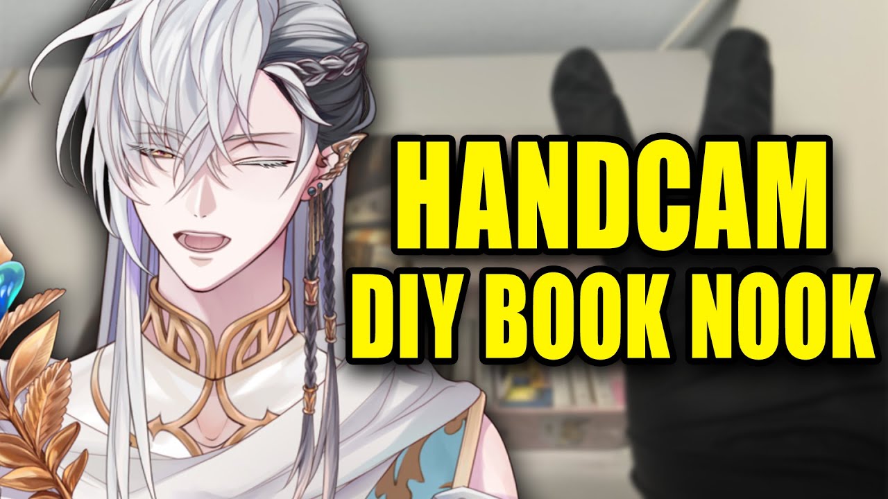 BUILDING A DIY BOOK NOOK TOGETHER! 【Handcam】