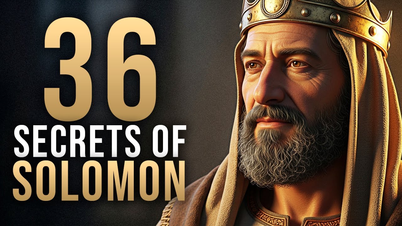 36 Teachings of Solomon for a Wise and Peaceful Life